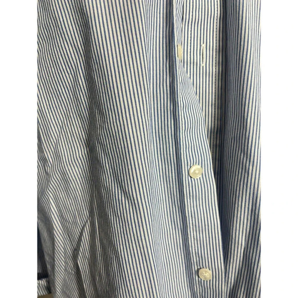 Haggar H26 Slim Fit Button Down Dress Shirt Size 16-16.5/35 - Picture 6 of 7